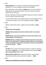 Prezentációk 'Principle of Flight', 27.                