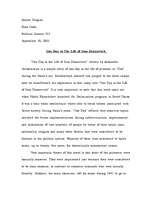 Összefoglalók, jegyzetek 'One Day in The Life of Ivan Denisovich', 1.                