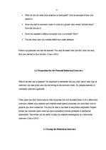 Kutatási anyagok 'The Job Behavioral Interview', 8.                