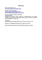 Kutatási anyagok 'Importance and Working Methods of the European Union’s Institutions ', 21.                