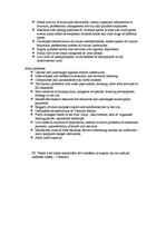 Összefoglalók, jegyzetek 'Central Aims for Development', 2.                