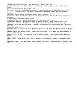 Esszék 'Floating Exchange Rates', 6.