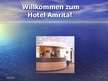 Prezentációk 'Hotel Amrita', 7.                