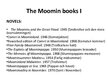 Prezentációk 'Tove Jansson.The Moomin Books', 4.                