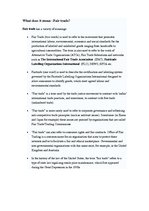 Kutatási anyagok 'What Does It Mean - Fair Trade?', 1.                