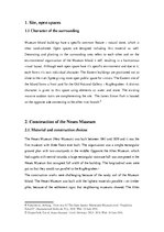 Gyakorlati jelentések 'Neues Museum: Spatial and Functional Analysis', 4.                