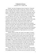 Kutatási anyagok 'Queen Elizabeth I and Her Golden Age, Its Reflection in Movies', 6.                