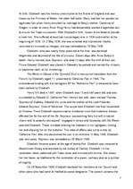 Kutatási anyagok 'Queen Elizabeth I and Her Golden Age, Its Reflection in Movies', 7.                