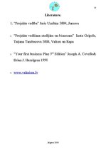 Összefoglalók, jegyzetek 'Project: "Summer Camp for Pre-school Children"', 16.