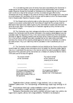 Minták 'Standard form of Salvage Agreement', 6.                