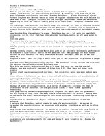 Esszék 'Close Encounters of the Third Kind', 1.                