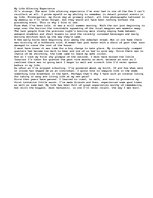 Esszék 'A creative piece of writing about an important experince in my life.', 1.                