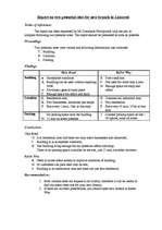 Összefoglalók, jegyzetek 'Five Reports', 4.                