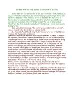 Esszék 'An Eye for an Eye, and a Tooth for a Tooth', 1.                