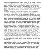 Esszék 'The Active Lifestyle', 1.                