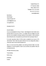 Minták 'The Letter of Inquiry', 1.                