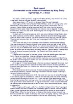 Esszék 'Book Report "Frankenstein or the Modern Prometheus" by Mary Shelly', 1.                