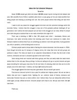 Esszék 'Ideas Are Our Greatest Weapons - Terrorism', 1.                