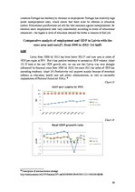 Kutatási anyagok 'Comparative Analysis of Employment and GDP in Latvia and Portugal', 11.                