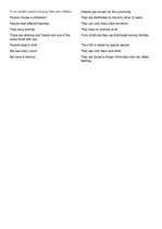 Összefoglalók, jegyzetek 'Book Report "The Giver"', 3.                