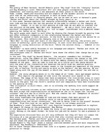 Esszék 'Essay on Area of Study Texts', 1.                