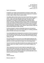 Minták 'Application Letter for Office (House) Cleaner Position', 1.                