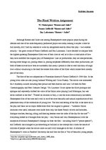 Kutatási anyagok 'W.Shakespeare "Romeo and Juliet", F.Zeffirelli "Romeo and Juliet", B.Luhrmann "R', 1.                