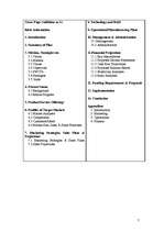 Kutatási anyagok 'Business Plan', 7.                