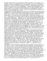 Esszék 'The New Deal Was Not A Success', 1.                