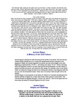 Kutatási anyagok 'Ancient Egyptian Mythology', 4.                