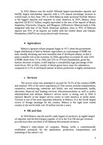 Összefoglalók, jegyzetek 'The Comparison of Economics Situation in Mexico and in Latvia', 3.                