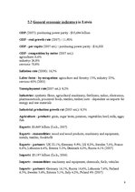 Összefoglalók, jegyzetek 'The Comparison of Economics Situation in Mexico and in Latvia', 8.                