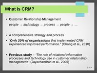 Prezentációk 'Modelling CRM in a Social Media Age', 3.                