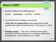 Prezentációk 'Modelling CRM in a Social Media Age', 3.                