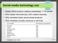 Prezentációk 'Modelling CRM in a Social Media Age', 9.                