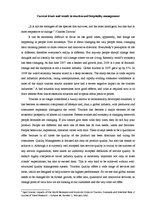 Esszék 'Current Issues and Trends in Tourism and Hospitality Management', 1.                