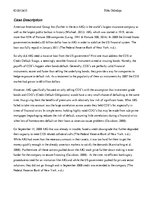 Kutatási anyagok 'A Case of Risk Management', 3.                