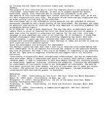 Esszék 'Interview Report', 3.                