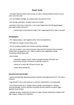 Összefoglalók, jegyzetek 'József Attila', 1.                