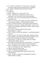 Összefoglalók, jegyzetek 'Magyar tétel - Madách', 4.                