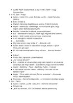 Összefoglalók, jegyzetek 'Magyar tétel - Madách', 6.                