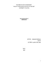 Kutatási anyagok 'The Barbie Effect', 1.                