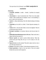 Esszék 'The Report about Ieva Zauberga’s Work "Basic Standpoints in Translation"', 1.                