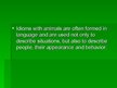 Prezentációk 'Idioms with Animals', 2.                
