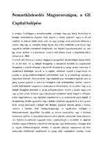 Kutatási anyagok 'Értékelje a Budapest Bank, mint a GE Capital leányvállalatának „történetét” a GE', 4.                
