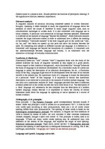 Összefoglalók, jegyzetek 'Language and Linguistics', 4.                