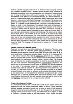 Összefoglalók, jegyzetek 'Language and Linguistics', 5.                
