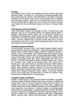 Összefoglalók, jegyzetek 'Language and Linguistics', 9.                