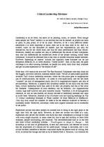 Esszék 'Critical Leadership Mistakes', 1.                