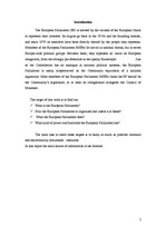 Kutatási anyagok 'The European Parliament', 2.                